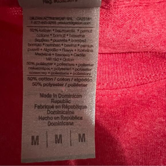 Gildan Heather Red San Diego Graphic T-Shirt Size Medium - Picture 7 of 9